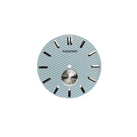 Pièces de cadran de montre mécanique en alliage de cuivre personnalisées, design guilloché, marqueurs super lumineux, légers, composants de boîtier de montre OEM
