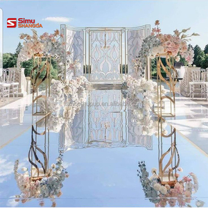 Tapis miroir de mariage réfléchissant, tapis de sol épais de 0,<span class=keywords><strong>2</strong></span> mm, chemin de table miroir pour décorations de fête intérieures/extérieures - Product Image 3