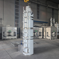 Tour de Lavage Industrielle Humide à Taille Personnalisable, Efficacité de Purification des Gaz de 99,9%, Moteur de Marque YINUOTE, Poids de 300 kg, Garantie 1 An