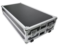 BESTYART/ Table de DJ portable de style Z avec poignées et roulettes