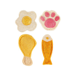 ของเล่นแมว Luffa Fun สำหรับแก้เบื่อและทำความสะอาดฟัน ของเล่นแมวแบบกัดเอง พร้อมแคทนิป บรรจุภัณฑ์ถุง OPP - Product Image 4