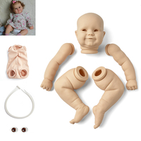 Kit de poupée Reborn Bébé Reborn 24 pouces, Kit de poupée Reborn Maddie en vinyle non peint, pièces de poupée inachevées, kit de poupée vierge à faire soi-même