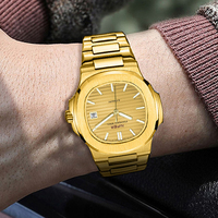 Montre mécanique unique et nouvelle, au look classique avec une touche moderne, confortable à porter, mouvement à boîte de vitesses avec mécanisme mécanique.