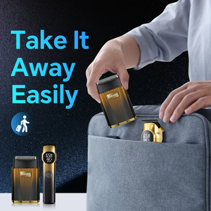 Profissional sem fio recarregável Barber Combo Salon Electric Hair Clipper Set Atacado dos homens ajustáveis Hair Clipper USB RV - Product Image 3