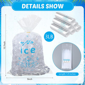<span class=keywords><strong>Bolsa</strong></span> <span class=keywords><strong>de</strong></span> <span class=keywords><strong>hielo</strong></span> desechable <span class=keywords><strong>de</strong></span> gran capacidad con logotipo impreso personalizado LDPE 8/10/20 LB <span class=keywords><strong>bolsa</strong></span> <span class=keywords><strong>de</strong></span> <span class=keywords><strong>hielo</strong></span> con cordón <span class=keywords><strong>de</strong></span> plástico bolsas <span class=keywords><strong>de</strong></span> cubitos <span class=keywords><strong>de</strong></span> <span class=keywords><strong>hielo</strong></span> - Product Image 2