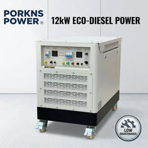 Generador de Gasolina Silencioso de Alto Rendimiento de 25kw para Estación Base de Telecomunicaciones - Product Image 6