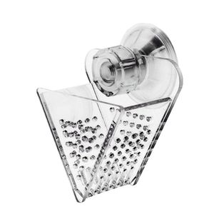 Mangiatoia per gamberetti acquario accessorio a forma di V in plastica per pesci con ventosa per l'alimentazione dei vermi negli acquari di gamberetti - Product Image 1