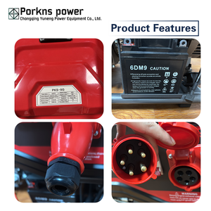 Groupe électrogène à essence 4 temps robuste 5000W-9500W, alimentation portable avec garantie <span class=keywords><strong>de</strong></span> 2 ans pour hôtels et chantiers - Product Image 3
