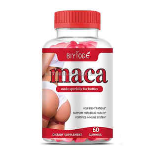 Hot Selling Maca Root Gummies für Erwachsene Herbal Butt Enhancement Frauen Beauty Produkt vergrößerung Immun unterstützung 60 Gummies - Product Image 5