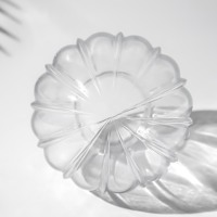 Globe de lampe en verre côtelé en forme de citrouille, filetage à vis, éclairage intérieur, couvercle en verre, couleur personnalisée