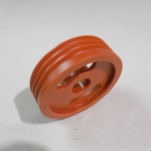 Polea tensora de baquelita de 3 ranuras para máquina de trefilado de alambre pequeña, pieza estándar - Product Image 2