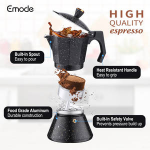 <span class=keywords><strong>Cafetera</strong></span> Espresso <span class=keywords><strong>Moka</strong></span> de Aluminio Estilo Piedra <span class=keywords><strong>para</strong></span> Cocina, Apta <span class=keywords><strong>para</strong></span> Inducción, Camping, <span class=keywords><strong>Cafetera</strong></span> Italiana <span class=keywords><strong>para</strong></span> Gas y Eléctrica - Product Image 3