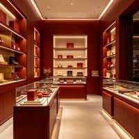 Vitrines pour les magasins de cadeaux haut de gamme et de produits de luxe : Créer une ambiance de luxe sophistiquée et subtile