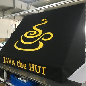 Wareda tùy chỉnh nhà hàng ngoài trời cửa hàng phía trước thương mại cố định vải mái hiên trên cửa sổ - Product Image 1