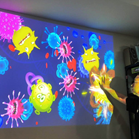 Projecteur d'hologrammes médicaux tout-en-un 3D interactif avec projection murale pour enfants