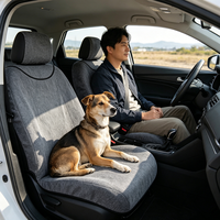 Housse de siège de voiture pour animaux de compagnie, universelle, absorbante, imperméable, antidérapante, sur mesure OEM, pour chiens et chats