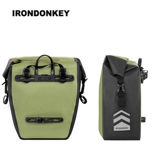 IRONDONKEY防水自転車パニアバッグフロントリア18Lバイクバックパックラック屋外ライディングマウンテンバイクスクーターバッグボックス用 - Product Image 5