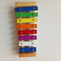 Wholesale Orff Small Percussion Series Colourful 8 Tones Aluminum Metallophone Music Toys