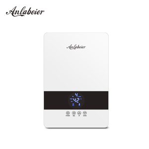 เครื่องทำน้ำอุ่นไฟฟ้าแบบไร้ถัง 220-240V 6000W กระจกนิรภัย ควบคุมด้วยระบบสัมผัส ติดผนัง ควบคุมอุณหภูมิคงที่ - Product Image 2
