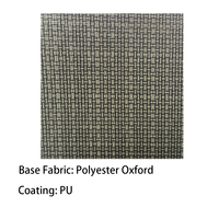 Tissu Oxford en polyester ATY bicolore ignifuge avec CPAI 84 / ASTM D6413 / UL 94 / CA TB117/ FAR 25.853 pour sacs