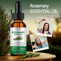 Huile essentielle de romarin, vente directe d'usine, nourrissante pour la peau et les cheveux, OEM ODM, aromathérapie, huile de massage DIY