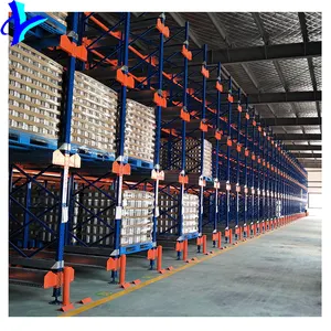 中国供应商用于仓库存储的重型钢无线电穿梭系统