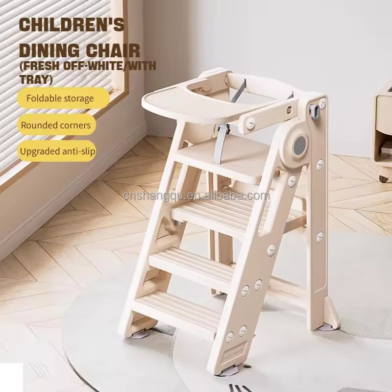 RICE WHITE 2 (chaise haute bébé avec assiette)