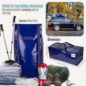 2024 <span class=keywords><strong>Bolsas</strong></span> de mudanza tejidas de PP ecológicas impresas personalizadas reutilizables de fábrica Almacenamiento extra grande para mover <span class=keywords><strong>bolsas</strong></span> de compras personalizadas - Product Image 2