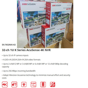   Grabador de video en red DS-7632NXI-K2 de 32 canales con compresión 4K H.265, detección de movimiento e intercomunicador de voz - Product Image 4