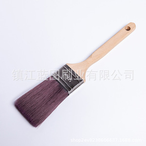 Pinceau plat à fibres abrasives pour animaux de compagnie, manche Hemu, 13-19 mm, pour peinture, brossage, nettoyage, manche allongé, Lt656 - Product Image 1