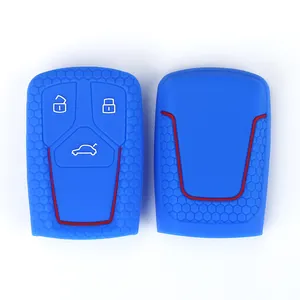 High quality hot sale Fashionable Car Interior Decorate Silicone Car Key Cover