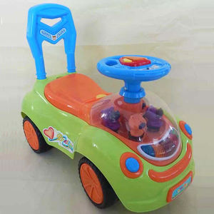 Оптовая продажа, роскошная индивидуальная От 1 до <span class=keywords><strong>3</strong></span> лет, Детский электромобиль, четыре колеса, ручная ручка, игрушка, катание на детской машине - Product Image 6