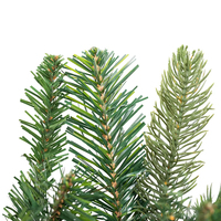 Guirlande de Noël avec lumières chaudes, décorations en forme de pommes de pin, verdure artificielle, facile à accrocher, réutilisable pour la décoration de porte et de mur