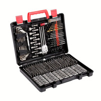 FEIDA Kit de 318 forets multifonctions personnalisés 10 mm pour bois, métal, béton – Outils électriques et manuels avec revêtement