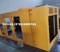 Generador Diésel de Precio Económico de Fabricante Chino, Tipo Silencioso con ATS de Marco Abierto, 50Hz, 200kva-500kva, Alternador 100% Cobre