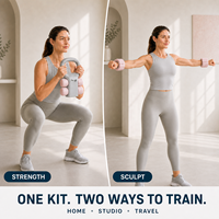 Kit d'entraînement complet pour le corps, haltères et kettlebells 2-en-1 et poids portables, entraînement de force à domicile, fournisseur OEM