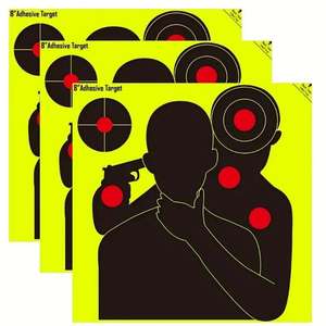 Papel de Tiro de Alta Visibilidad con Múltiples Patrones, Fácil de Despegar, Duradero, para Entrenamiento - Product Image 2