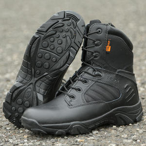 China al aire libre personalizado Delta peso ligero doble hombres deportes cuero genuino botas tácticas para zapatos de hombre - Product Image 5