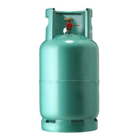 Bouteille de gaz GPL en acier de 24 L à basse pression et grande capacité, spéciale pour la restauration et les cantines, alimentation en gaz stable et sûre, norme internationale