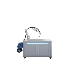 High Industrial Collaborative <b>Welding</b> Robot With Mobile <b>Trolley</b> for Carbon Steel Stainless Price Collaborative Robot Arm - Product Image 1