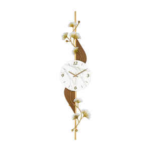 Horloge murale moderne 24*99cm Bird Collection Quartz Advanced Sense Design contemporain pour salon Restaurant Montre murale - Product Image 2