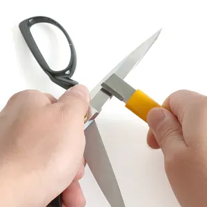 Tungsten Carbide Manual Portable Scissors Kitchen Knife Pocket Knife Sharpener