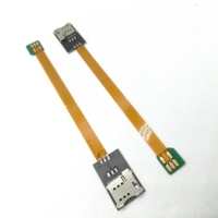 Adaptador de Tarjeta SIM, Cable Extensor de Micro SIM a Nano SIM, Resistente al Agua IP67