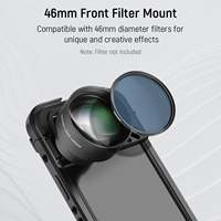 Objectif macro HD NEEWER 105 mm pour téléphone intelligent, zoom rapproché, pour plaque arrière d'objectif à filetage 17 mm