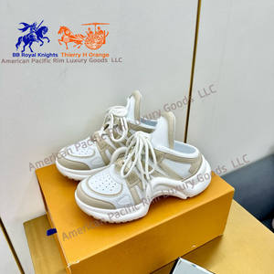 Baskets Chunky de Qualité Supérieure avec Soutien de la Voûte Plantaire, Chaussons Décontractés, Semelle Extérieure à Pont de Voûte, Chaussures de Marche Tendance, Chaussures de Sport en Cuir - Product Image 5