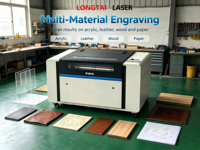 Machine de découpe et de gravure laser industrielle pour bois, acrylique, carton, cuir, MDF, 40*60cm et 60*90cm