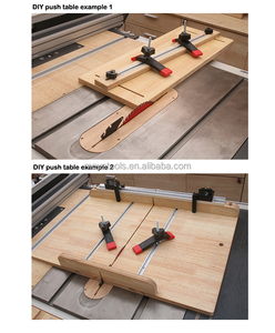 Rail de curseur <span class=keywords><strong>à</strong></span> fente en T pour le travail du bois Type 19 pistes en T en alliage d'aluminium piste d'onglet pour scie <span class=keywords><strong>à</strong></span> bois/outils d'établi de Table de routeur - Product Image 6