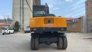 XINYUAN Used MINI Wheel Excavator 75W Second Hand Ton <b>Small</b> Hydraulic Hyundai 7ton with Engine and <b>Pump</b> - Product Image 2