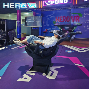 Plateforme de mouvement immersif 360° HEROVR à fort potentiel de rentabilité, machine de jeu <span class=keywords><strong>VR</strong></span> à construction métallique pour parcs d'aventure intérieurs/extérieurs - Product Image 6