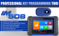 Autel MaxiIM IM508S Car Key Programming Tool OBD2 Scanner All-in-One IMMO Key Programmer with 2 Years Free Update